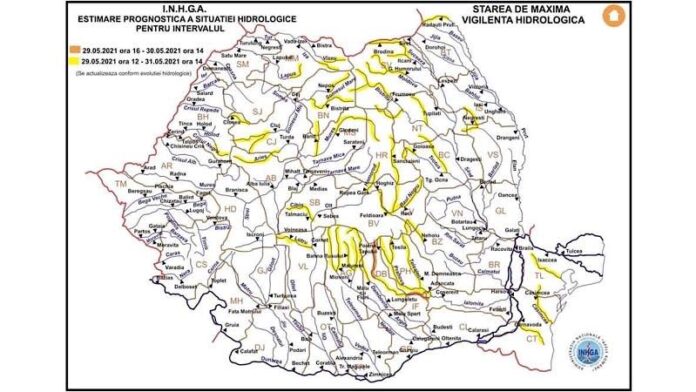 Avertizare Hidrologic Cod Galben N Bazinul Hidrografic Cri Uri